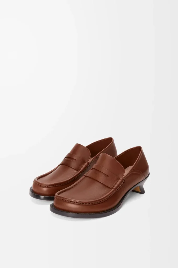 Campo Loafer aus weichem Kalbsleder Rost