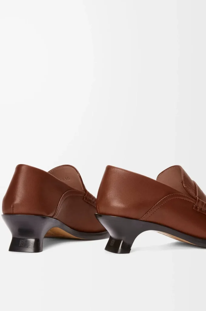 Campo Loafer aus weichem Kalbsleder Rost