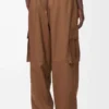 Cargohose aus technischem Shell-Material Toffee