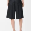Cargoshorts aus Wolle Dunkelgrau