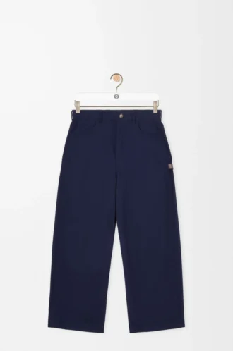 Carpenter-Hose aus Baumwolle in Marineblau