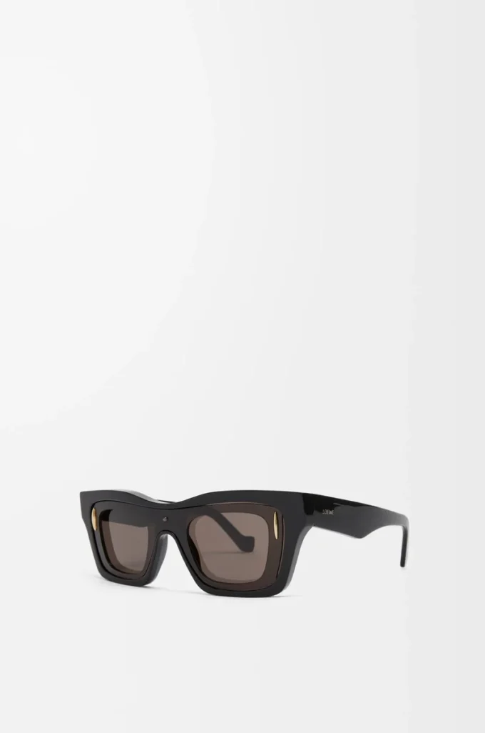 Cinema Double Layer Sonnenbrille Black