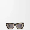 Cinema Frame Sonnenbrille Black Gold