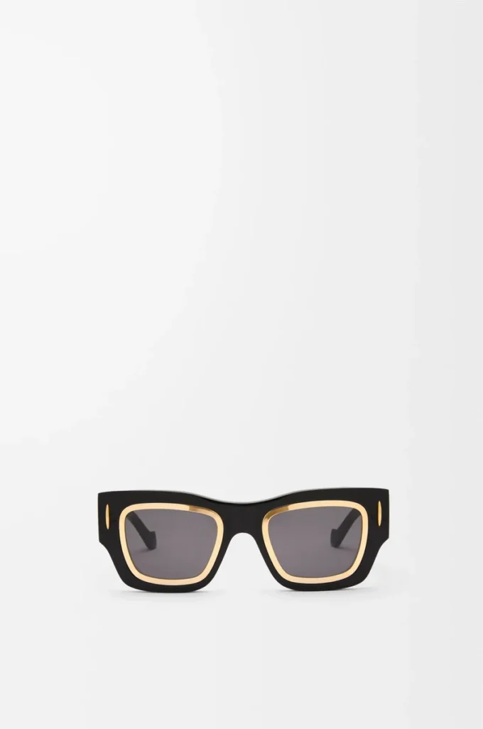 Cinema Frame Sonnenbrille Black Gold
