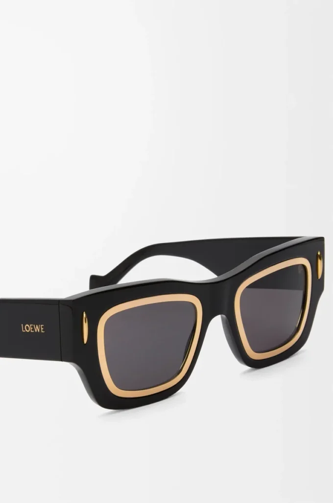 Cinema Frame Sonnenbrille Black Gold