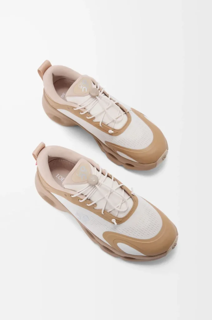 Cloudsolo Sneaker Dunkel Sand/Creme