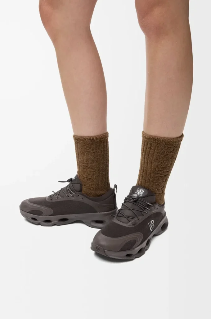 Cloudsolo Sneaker Dunkelbraun/Schwarz