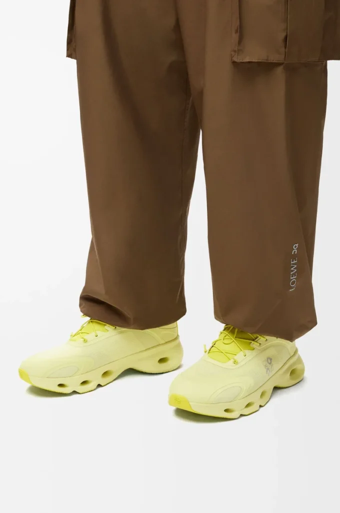 Cloudsolo Sneaker Limettengrün