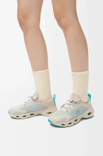 Cloudsolo Sneaker Sand/Türkis