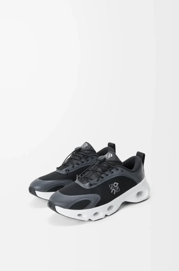 Cloudsolo Sneaker Schwarz/Weiß