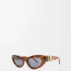 Cocktail-Sonnenbrille Flamed Havana
