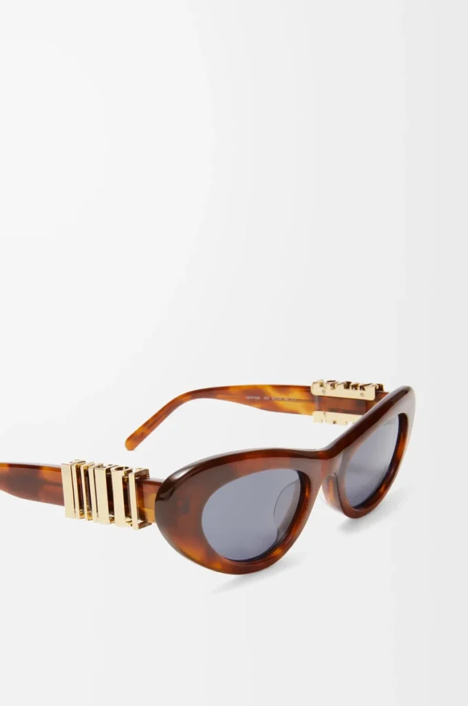 Cocktail-Sonnenbrille Flamed Havana