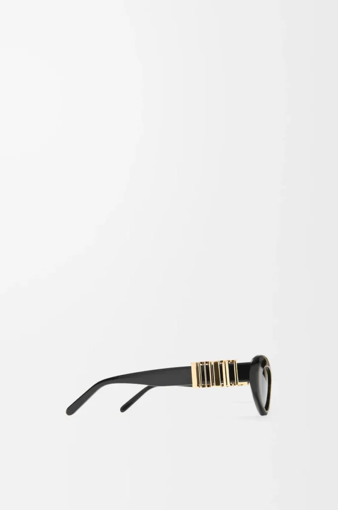 Cocktail-Sonnenbrille Schwarz