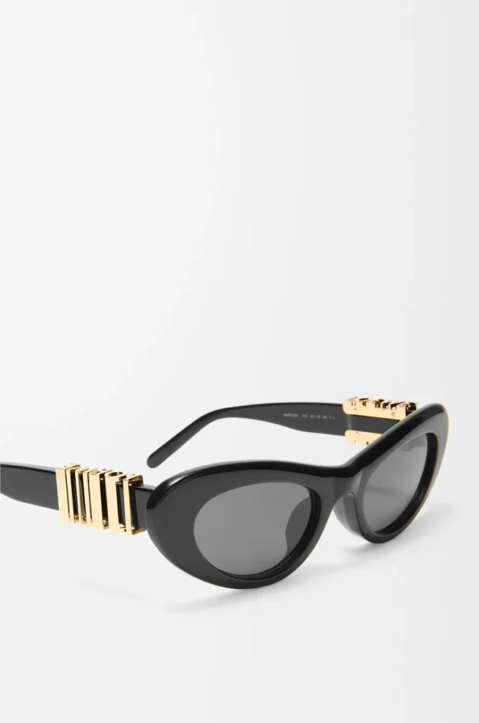 Cocktail-Sonnenbrille Schwarz