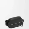 Convertible Sling aus klassischem Kalbsleder Schwarz