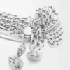 Dackel-Brosche Silber