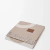 Decke aus Wolle und Kaschmir Beige/Ecru