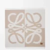 Decke aus Wolle und Kaschmir Beige/Ecru