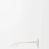 Delta Slim Sonnenbrille Milchig-elfenbeinfarben