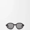 Delta Slim Sonnenbrille Schwarz