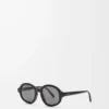 Delta Slim Sonnenbrille Schwarz