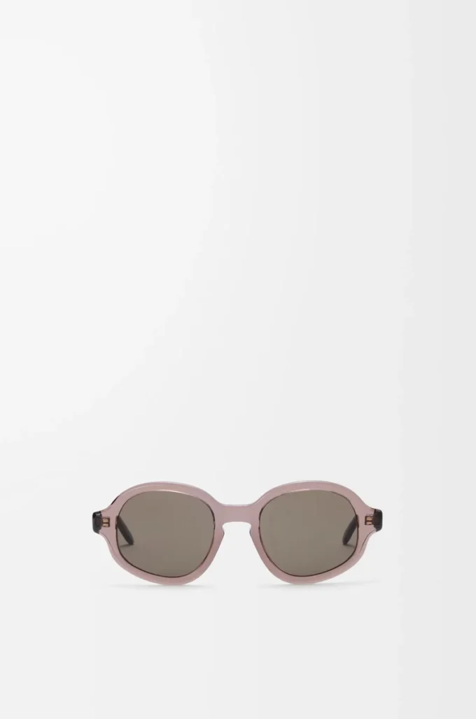 Delta Slim Sonnenbrille Transparent Brown