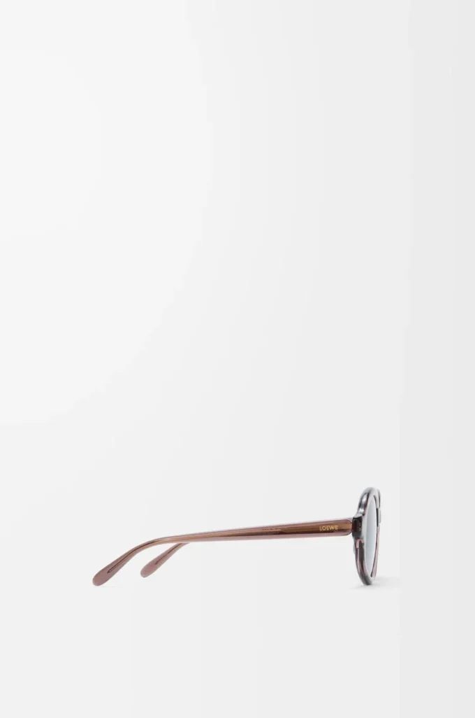 Delta Slim Sonnenbrille Transparent Brown
