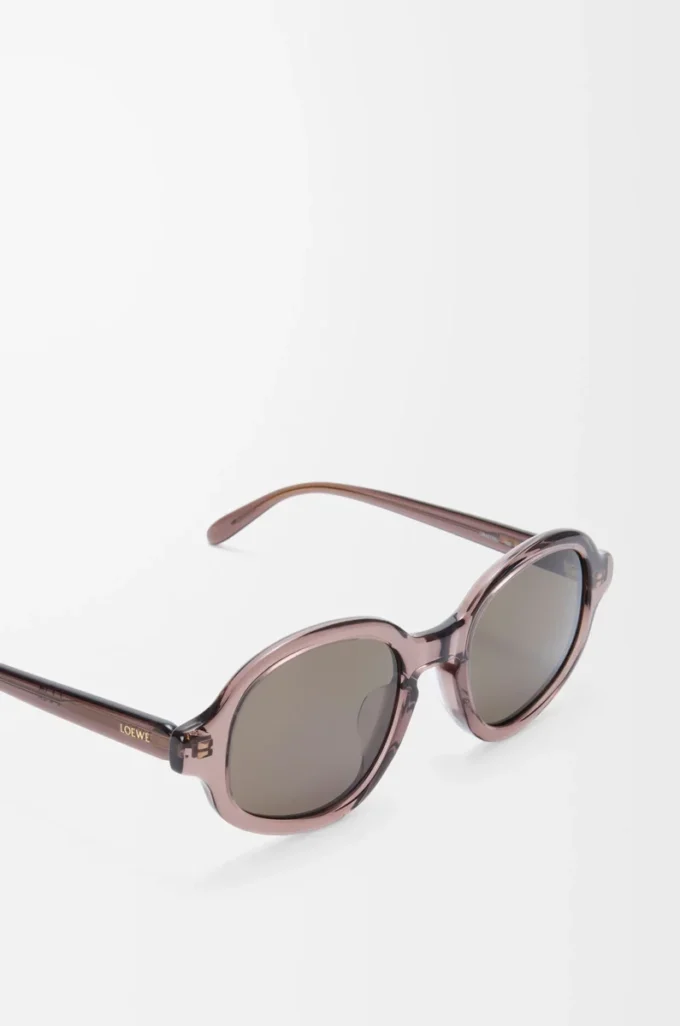 Delta Slim Sonnenbrille Transparent Brown
