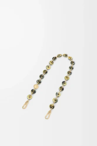Donut-Kette Schwarz/Beige