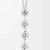 Donut-Kette Silber
