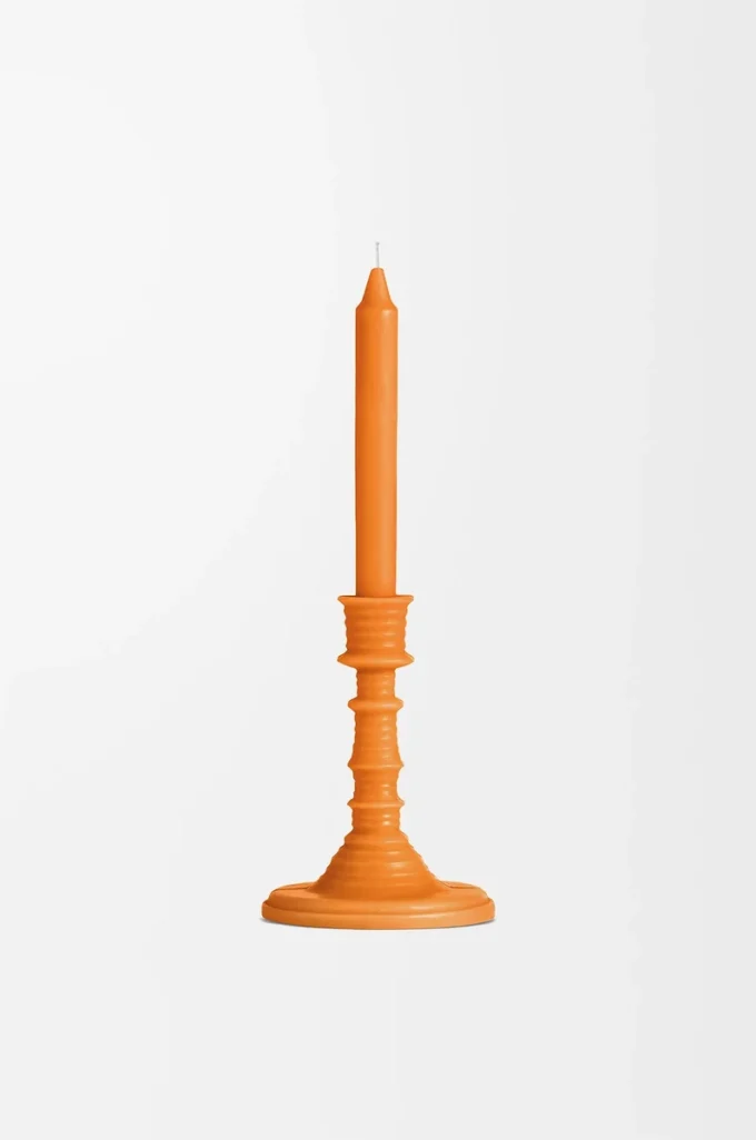 Duftkerzenhalter mit Orangenblütenwachs Helle Mandarine
