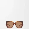 Fantasy Slim Sonnenbrille Havanna