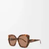 Fantasy Slim Sonnenbrille Havanna