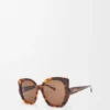 Fantasy Slim Sonnenbrille Havanna