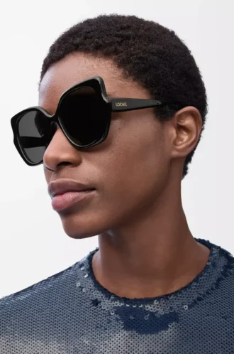 Fantasy Slim Sonnenbrille Schwarz