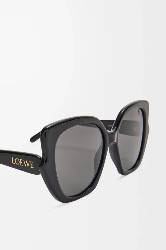Fantasy Slim Sonnenbrille Schwarz