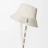 Fischerhut aus Canvas in Soft White