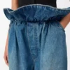 Flamenco-Jeans aus Denim Denimblau