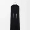 Flamenco-Kleid aus Seide Schwarz
