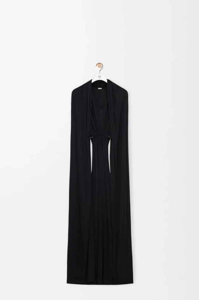 Flamenco-Kleid aus Seide Schwarz