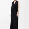 Flamenco-Kleid aus Seide Schwarz
