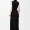 Flamenco-Kleid aus Seide Schwarz