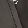 Flamenco-Rucksack aus glänzendem, geschmeidigem Kalbsleder Dunkelgrau