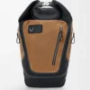 Flex Rolltop-Rucksack aus Canvas und Wildleder Schwarz/Dunkelgold Flex Rolltop-Rucksack aus Canvas und Wildleder Schwarz/Dunkelgold