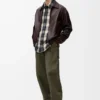 Fliegerjacke aus Hirschleder in Oxblood