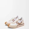 Flow Runner 2.0 aus Nylon und Wildleder Chocolate/Almost Optic