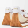 Flow Runner 2.0 aus Nylon und Wildleder Chocolate/Almost Optic