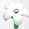 Flower Seat Anhänger aus Sterlingsilber Silber/Weiß