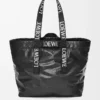 Fold Shopper aus Papierkalbsleder Schwarz