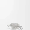 Froschbrosche Silber